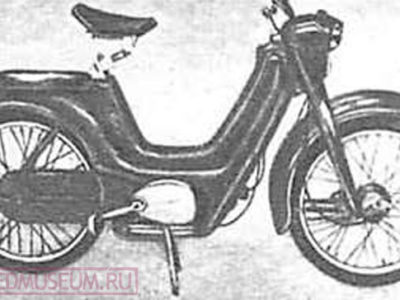 Мопед «Jawetta Lux» typ 551 (1958-1962)