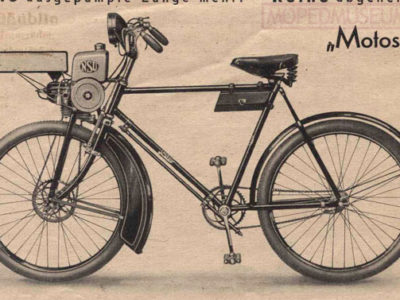 Мото-велосипед (1936-1938)