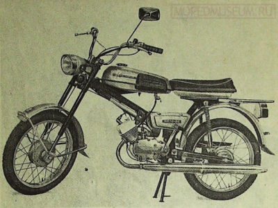 Мокик «Верховина-6» ЛМЗ-2.158 (1977-1981)
