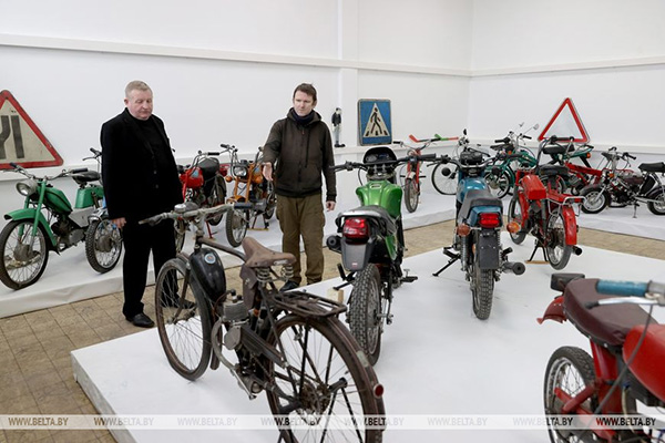 Уникальный музей мопедов в Витебске получил постоянную прописку