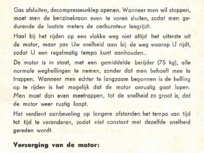 JLO-motor Type F 48. Gebruiksaanwijzing