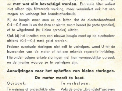 JLO-motor Type F 48. Gebruiksaanwijzing