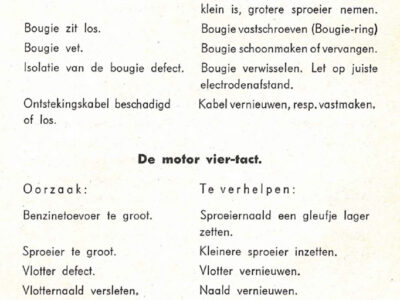 JLO-motor Type F 48. Gebruiksaanwijzing