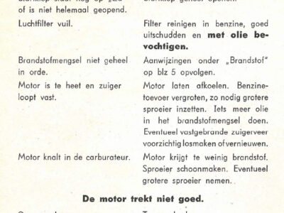 JLO-motor Type F 48. Gebruiksaanwijzing