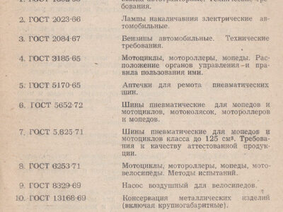 Мопед ЛМЗ-2.158 «Верховина-6». Технические условия