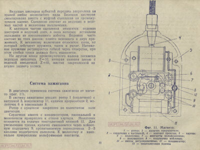 Мотовелосипед В-902. Краткая инструкция по уходу и эксплуатации