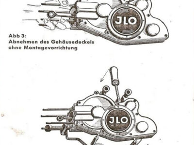 JLO Fahrradmotor F 48. Montage-Hinweise