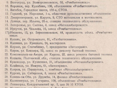 Двигатель Д6 для мотовелосипедов. Техническое описание